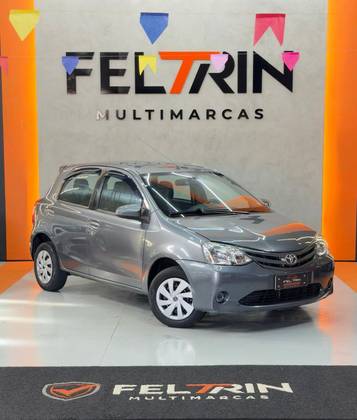 TOYOTA ETIOS 1.5 XS 16V FLEX 4P MANUAL TOYOTA ETIOS 1.5 XS 16V FLEX 4P MANUAL